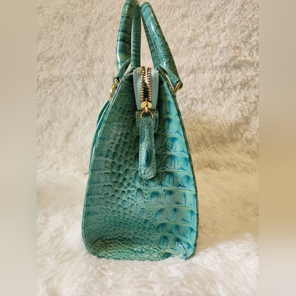 Brahmin Anywhere Convertible Satchel Glass Glossy - Picture 8 of 13